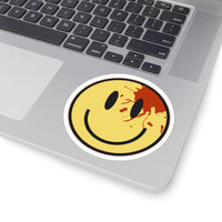 See You Soon Happy Face Kiss-Cut Sticker