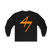 ALIVE+ Long Sleeve Tee, Orange