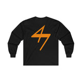 ALIVE+ Long Sleeve Tee, Orange