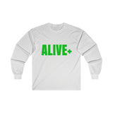 ALIVE+ Long Sleeve Tee, Green