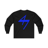 ALIVE+ Long Sleeve Tee, Blue
