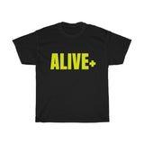 ALIVE+ T-shirt, Yellow