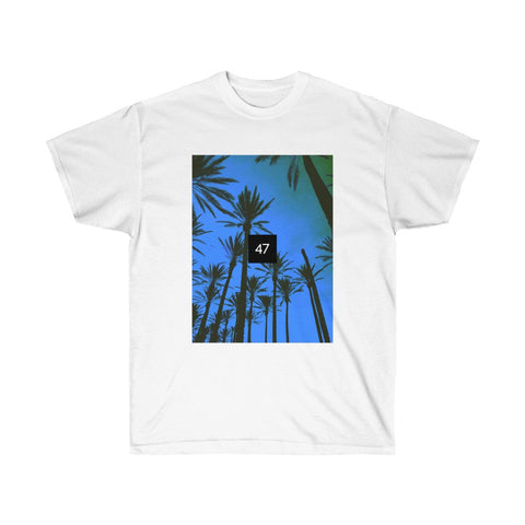 Palm Trees of Southern California Tee, White