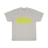 ALIVE+ T-shirt, Yellow
