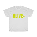 ALIVE+ T-shirt, Yellow