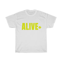 ALIVE+ T-shirt, Yellow