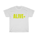 ALIVE+ T-shirt, Yellow