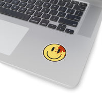 See You Soon Happy Face Kiss-Cut Sticker