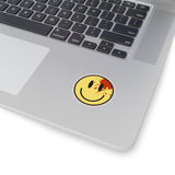 See You Soon Happy Face Kiss-Cut Sticker