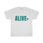 ALIVE+ T-shirt, Teal