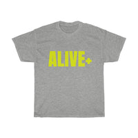 ALIVE+ T-shirt, Yellow