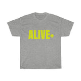 ALIVE+ T-shirt, Yellow