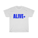 ALIVE+ T-shirt, Blue