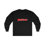 Trust No One White Outline Long Sleeve Tee
