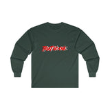Trust No One White Outline Long Sleeve Tee